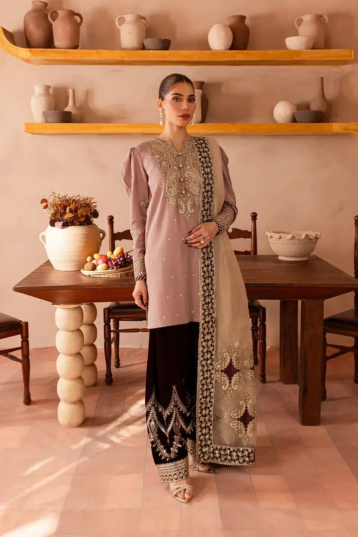 Vanya Silk Suit-Pink-Silk-Aarasta