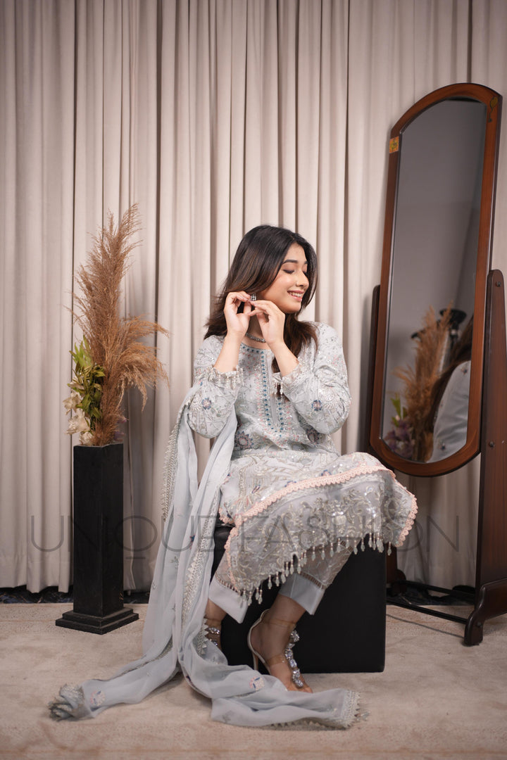 Ramsha Chiffon Suit-Aarasta