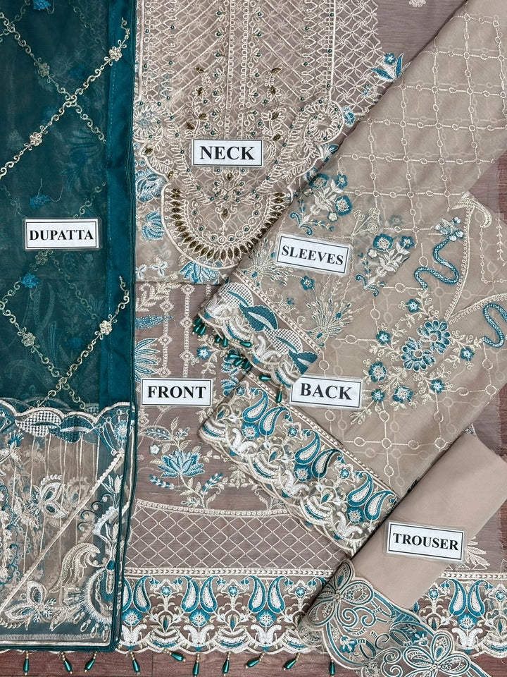 Ramsha Chiffon Suit-Aarasta