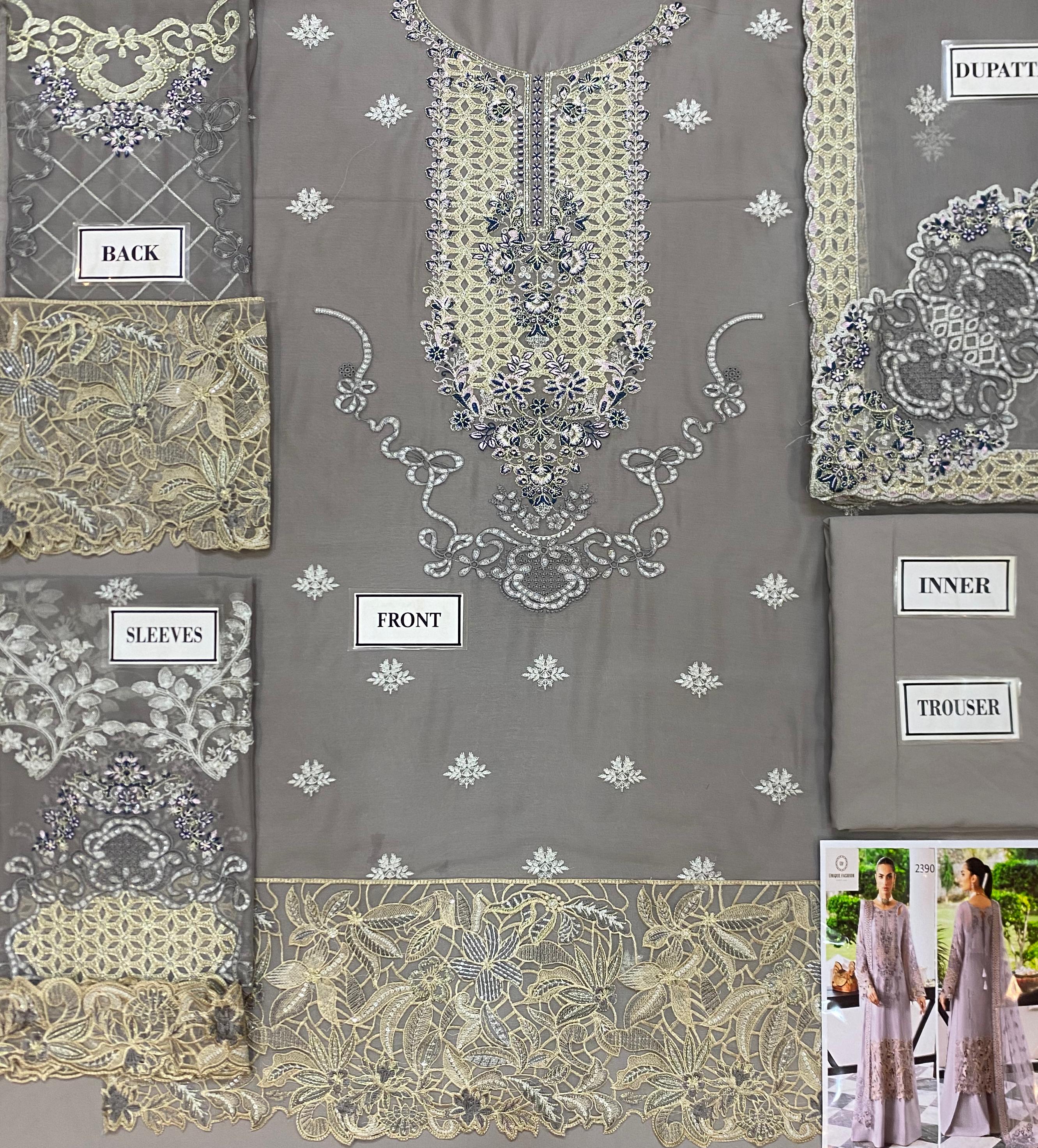 Ramsha Chiffon Suit-Aarasta