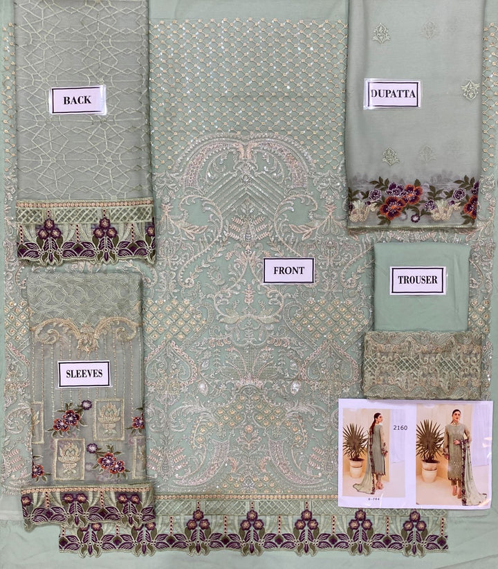 Ramsha Chiffon Suit-Aarasta