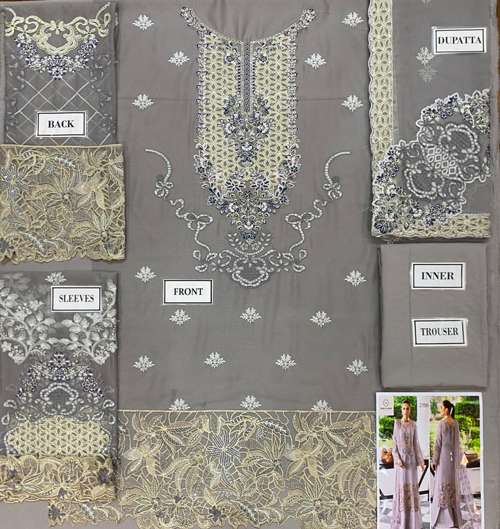 Ramsha Chiffon Suit-Aarasta