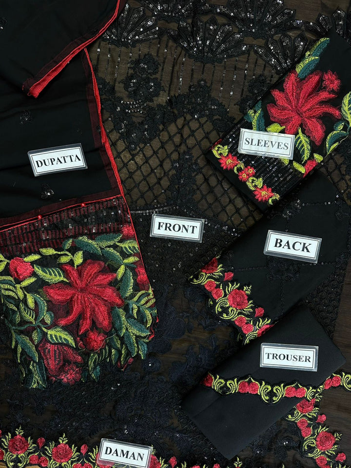 Ramsha Chiffon Suit-Aarasta