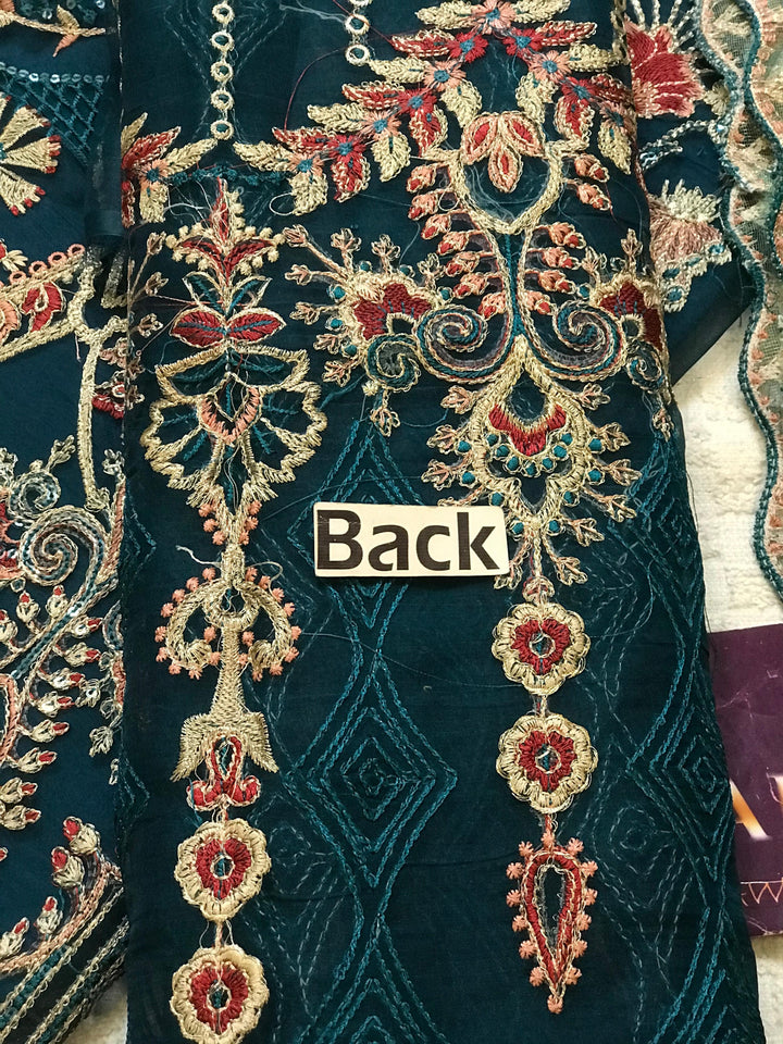 Ramsha Organza Suit-Aarasta