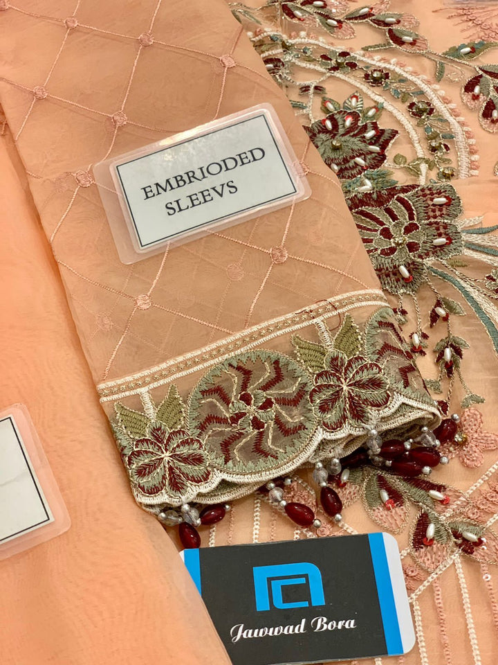 Ramsha Organza Suit-Aarasta