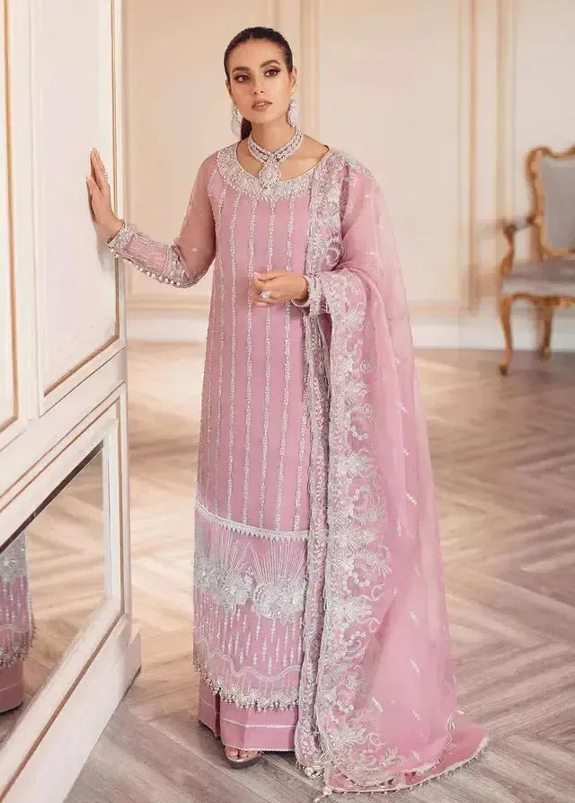 Rangrasiya Organza Suit-Pink-Organza-Aarasta
