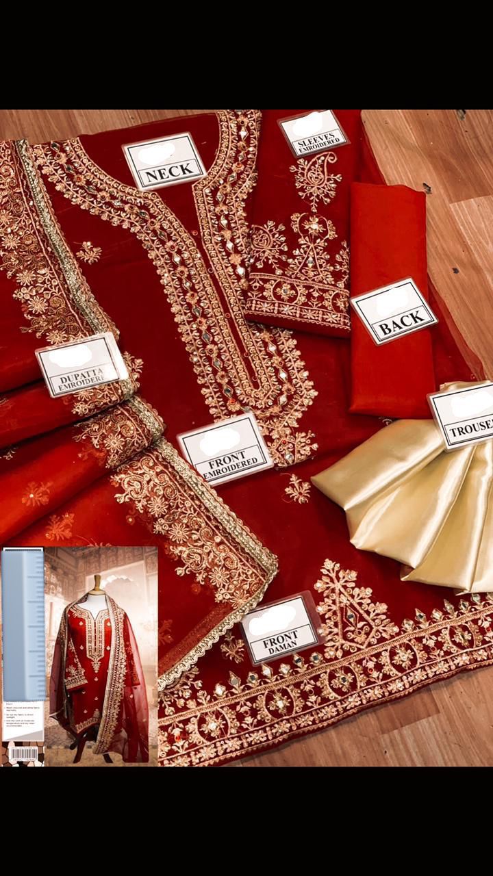 Sada Bahar Organza Suit-Aarasta