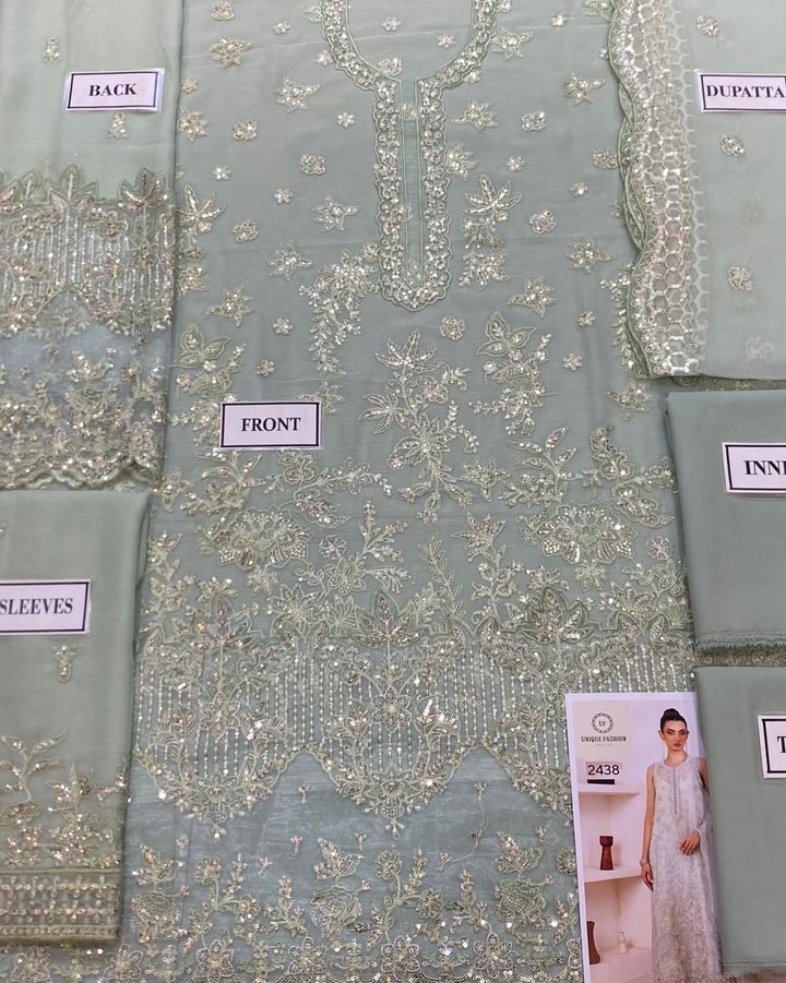 Sadia Asad Chiffon Suit-Aarasta