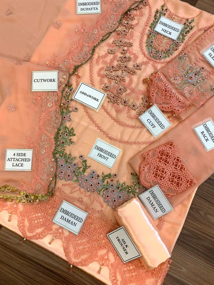 Sana Safinaz Chiffon Suit-Aarasta