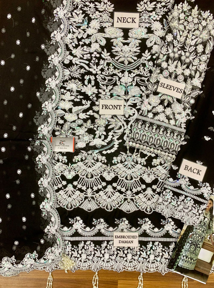 Serene Chiffon Suit-Aarasta