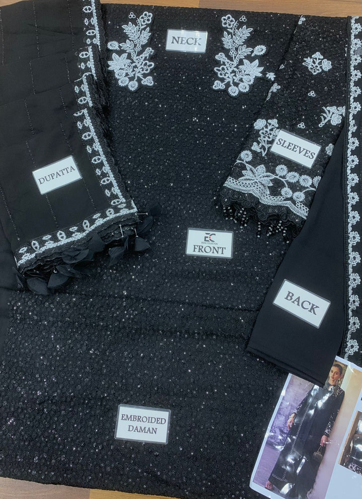 Suffuse Chiffon Suit-Aarasta