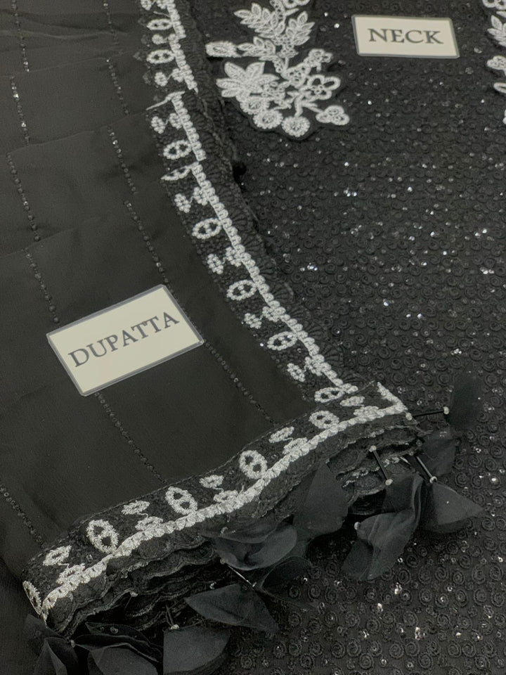 Suffuse Chiffon Suit-Aarasta