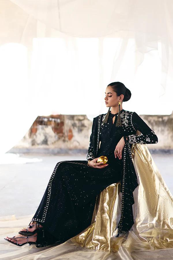 Suffuse Chiffon Suit-Aarasta