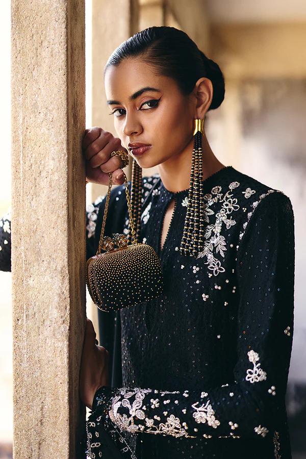 Suffuse Chiffon Suit-Aarasta