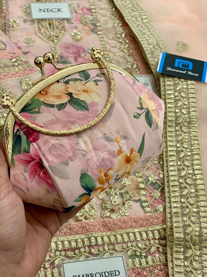 Tawwakal Organza Suit-Aarasta