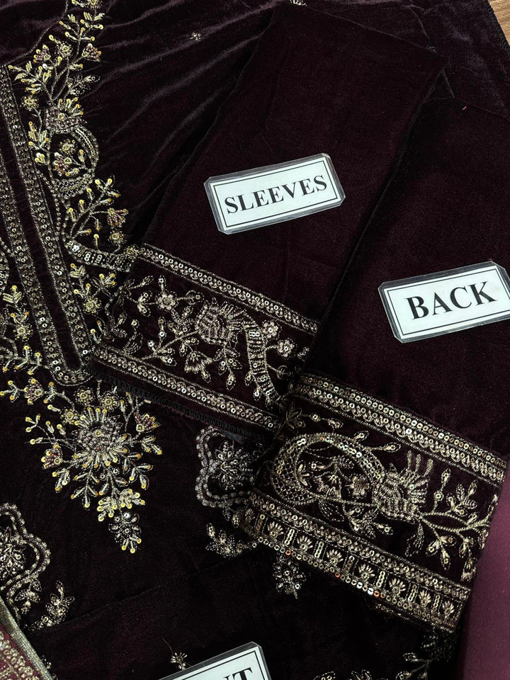 Tawakkal Velvet Suit-Aarasta