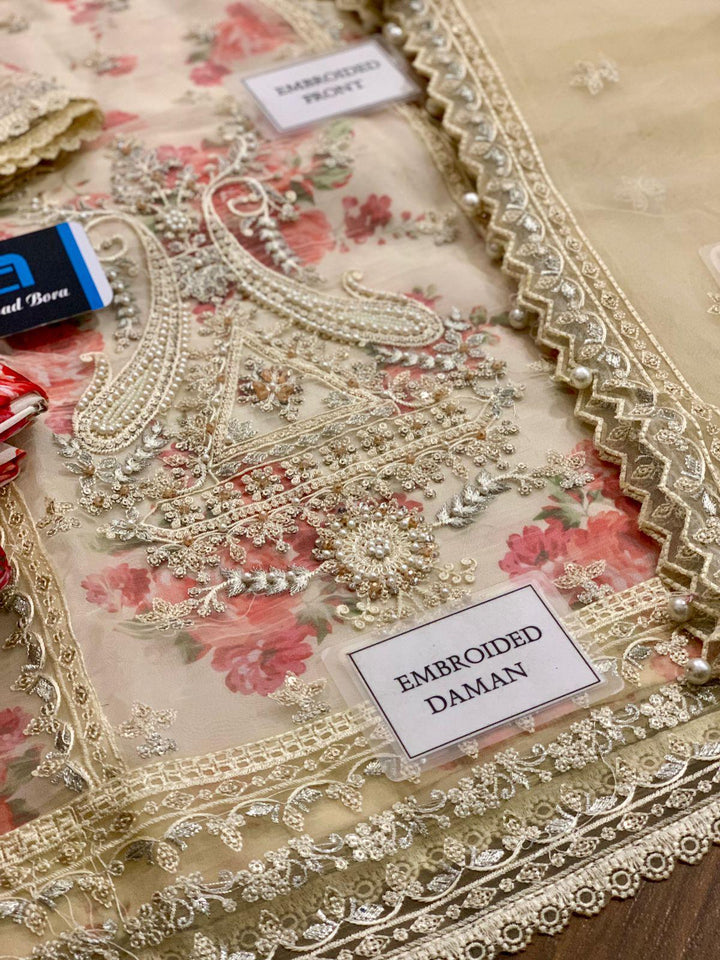 Tawakkal Organza Suit-Aarasta