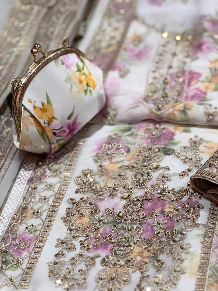 Tawakkal Organza Suit-Aarasta