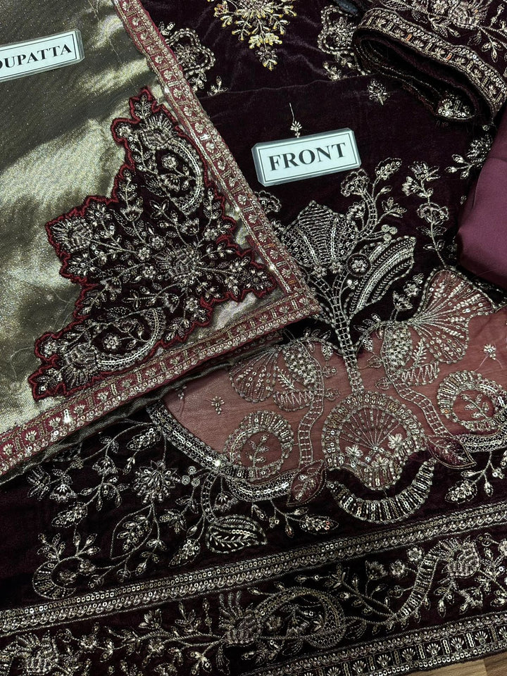 Tawakkal Velvet Suit-Aarasta