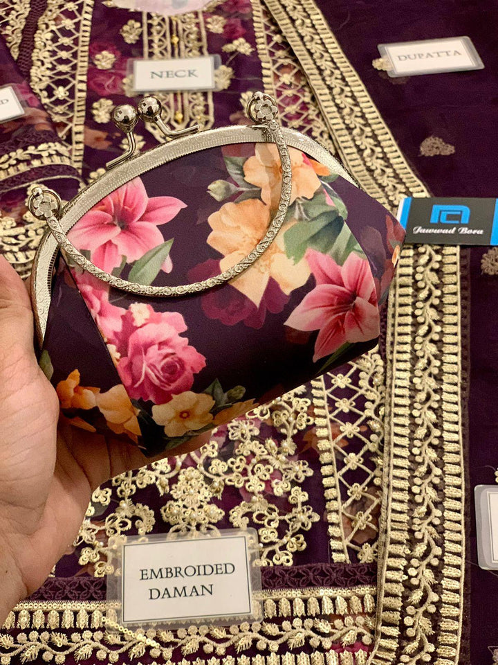 Tawakkal Organza Suit-Aarasta