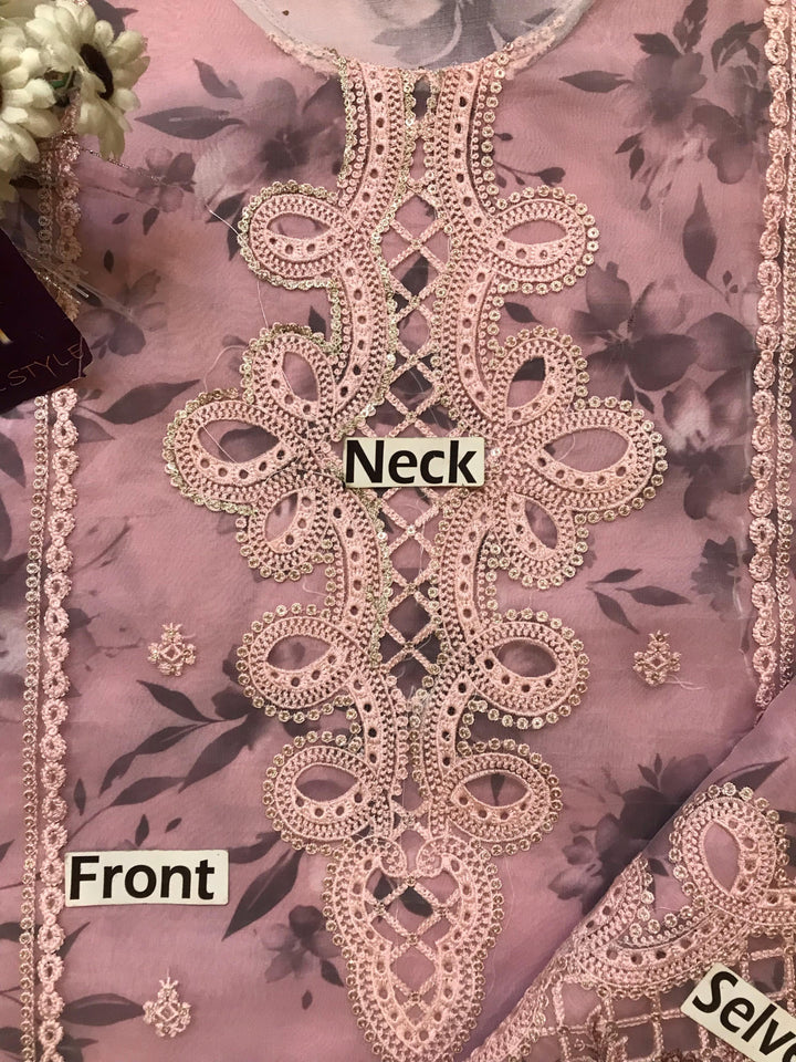 Tawakkal Organza Suit-Aarasta