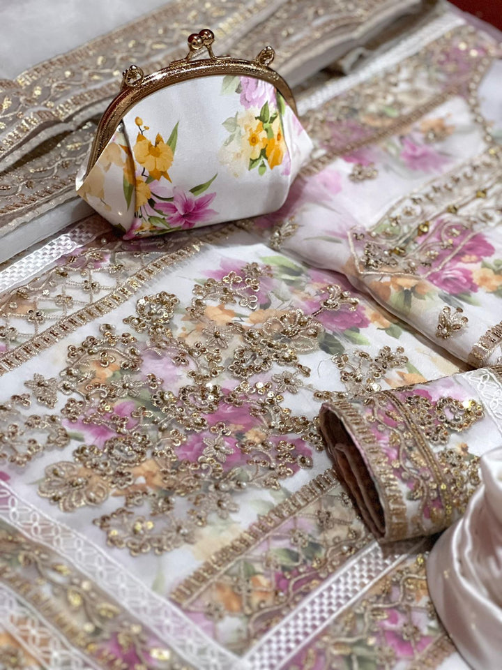 Tawakkal Organza Suit-Aarasta