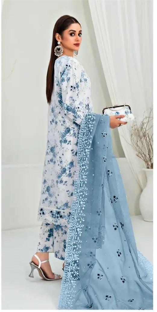 Tawakkal Chiffon Suit-Aarasta