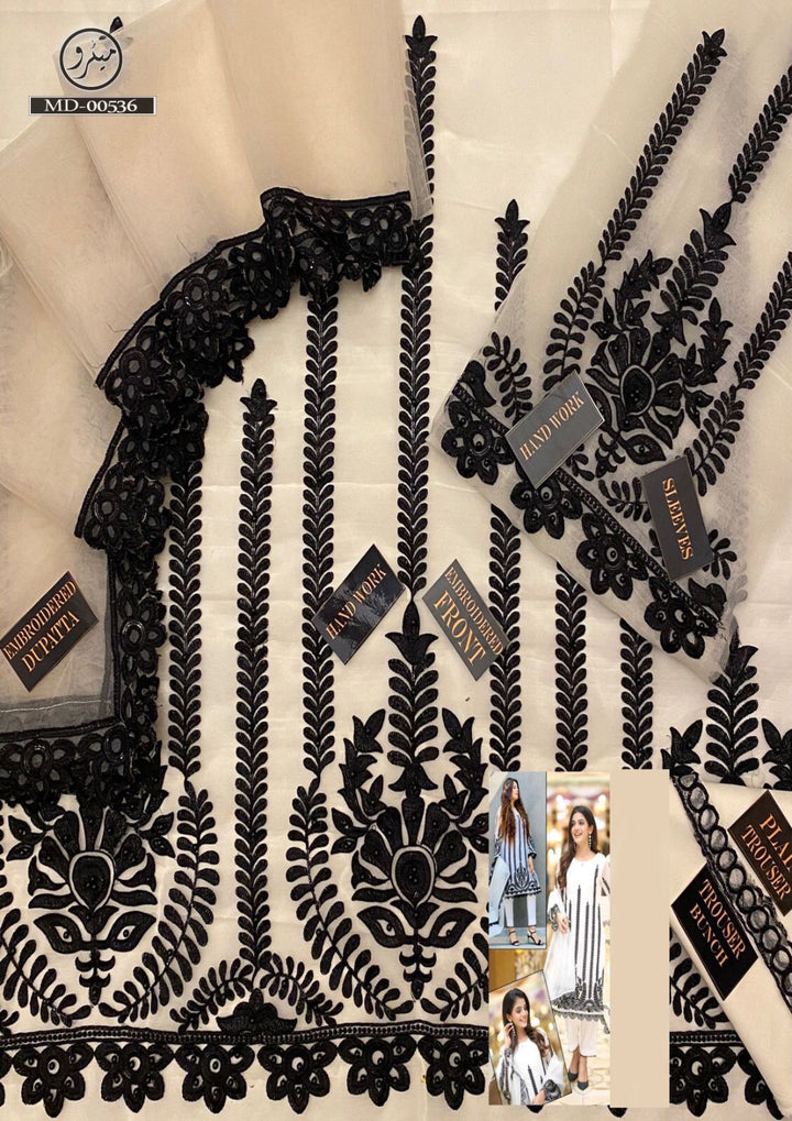 Kareena Organza Suit-Aarasta