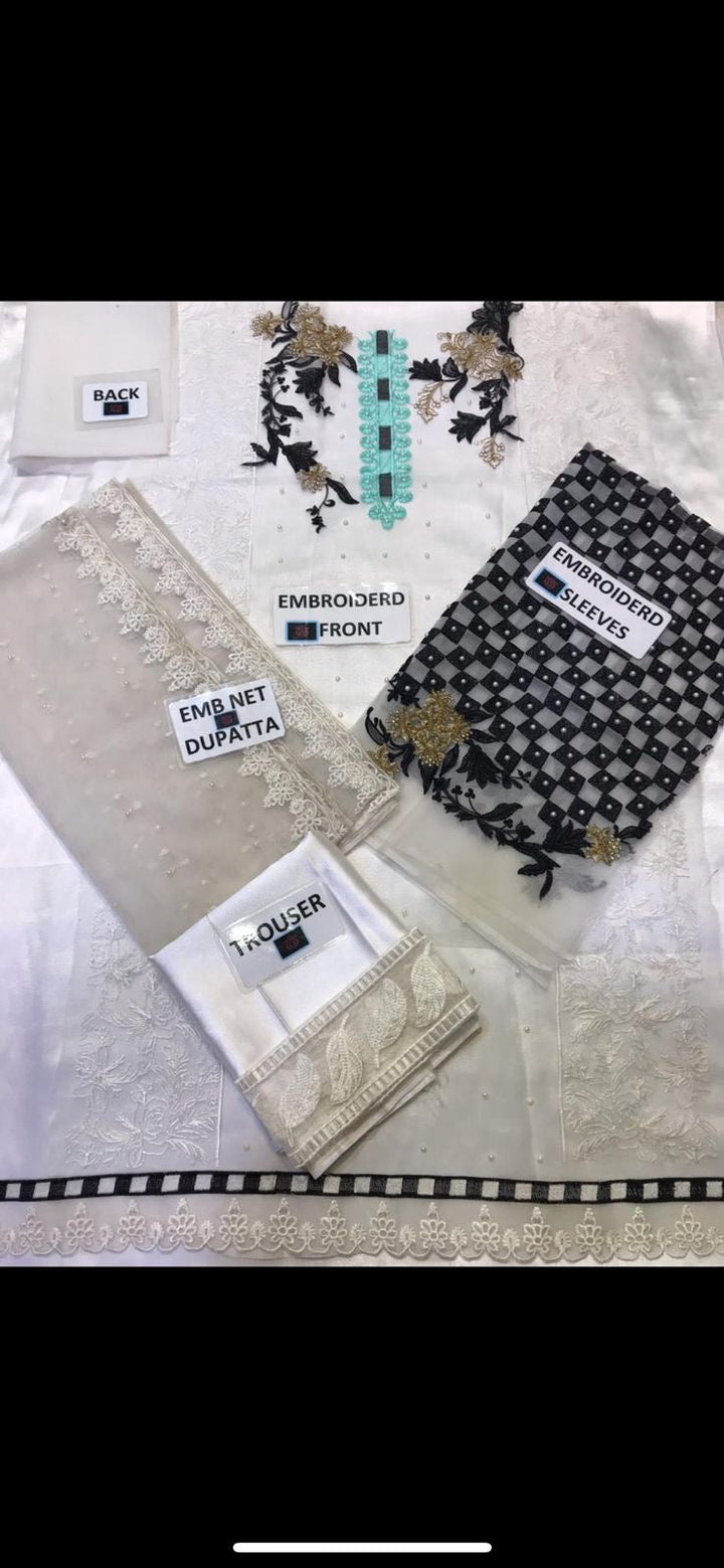 Kareena Organza Suit-Aarasta