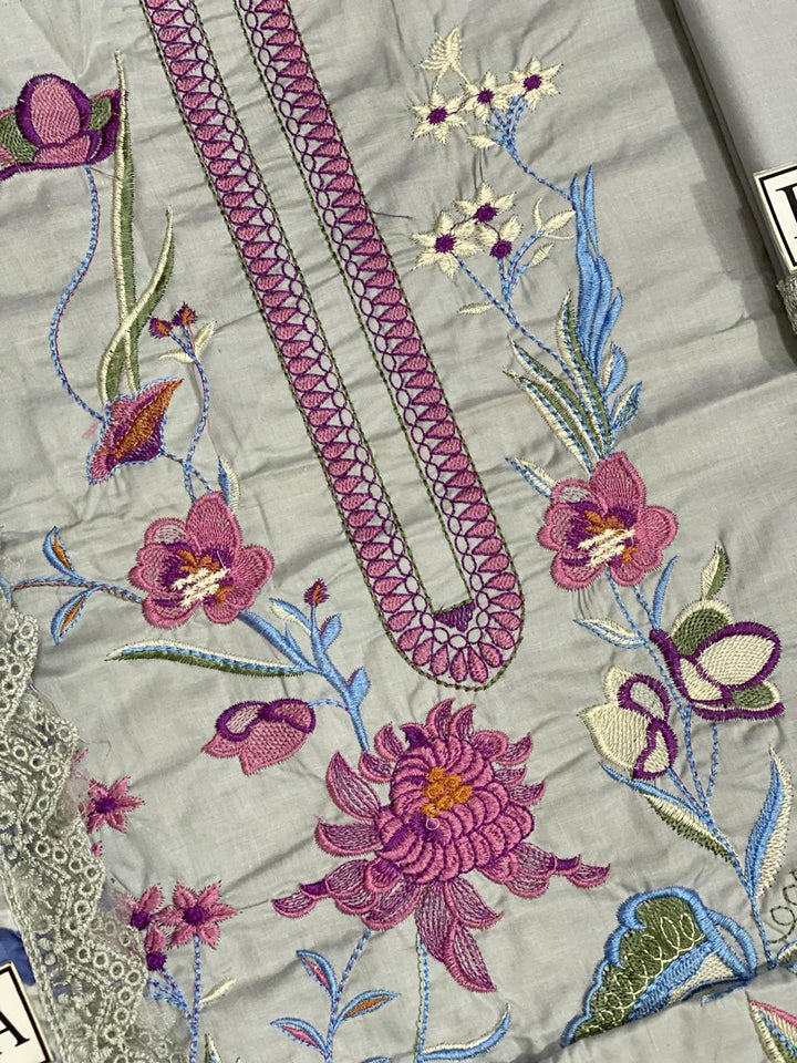 Zaha Organza Suit-Aarasta