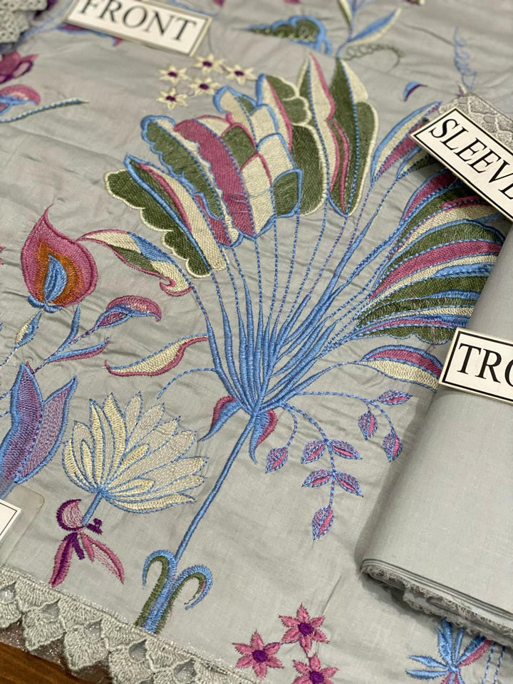 Zaha Organza Suit-Aarasta