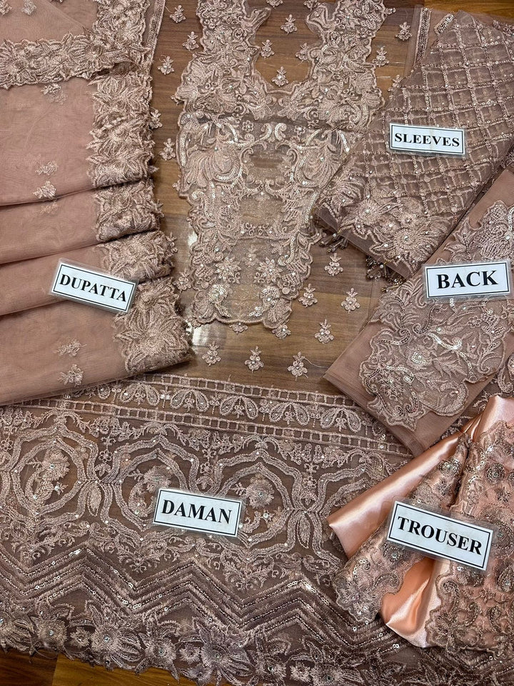 Zainab Chottani Net Suit-Aarasta