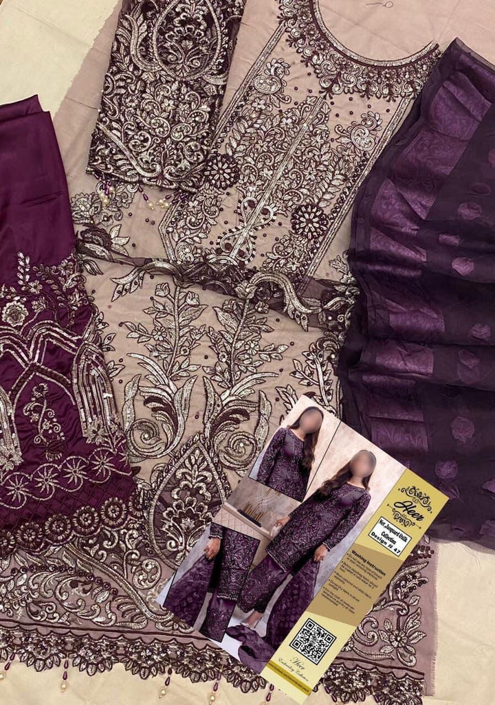 Zainab Chottani Net Suit-Aarasta