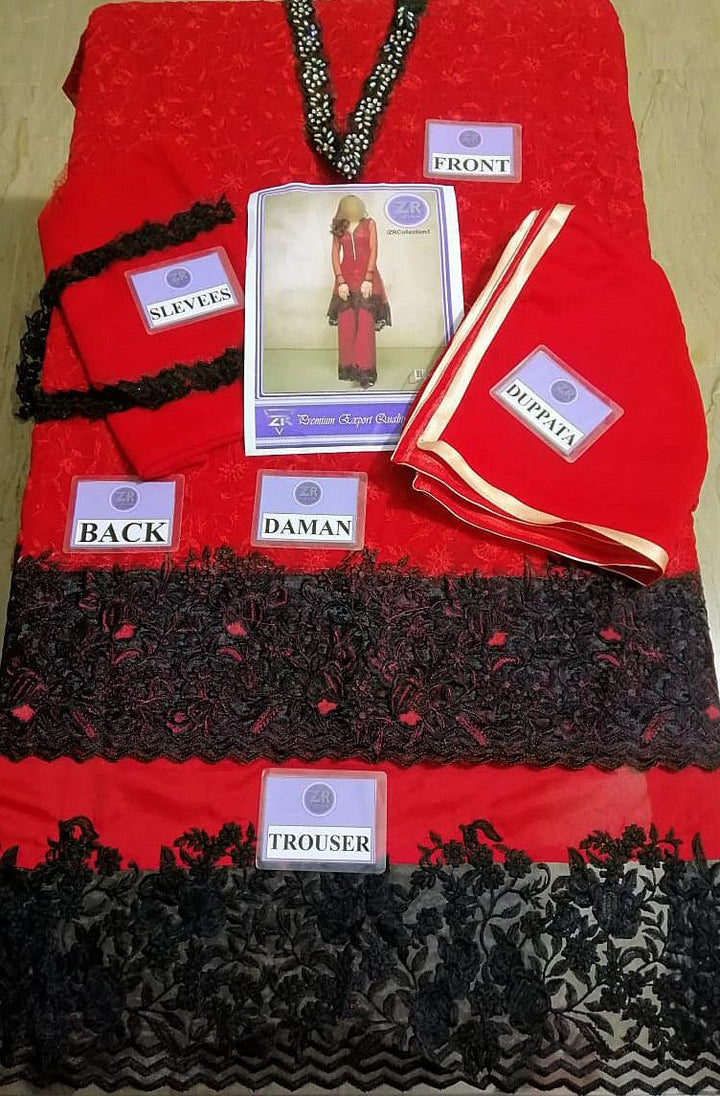 Zainab Chottani Chiffon Suit-Aarasta