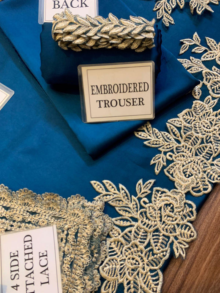 Zainab Chottani Silk Suit-Aarasta