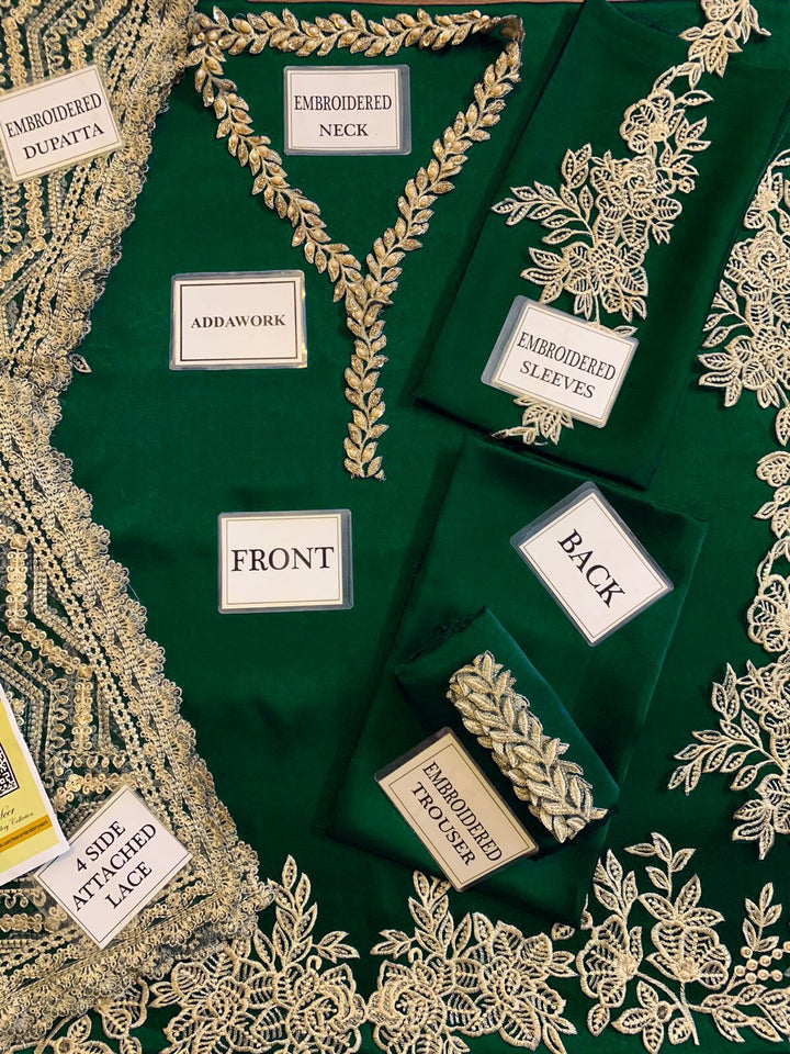 Zainab Chottani Silk Suit-Aarasta