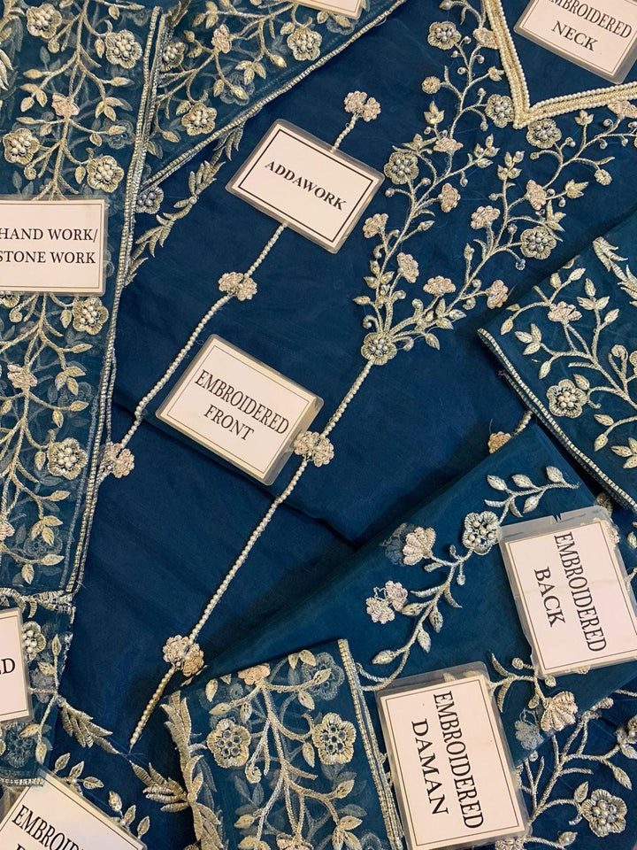 Zainab Chottani Organza Suit-Aarasta