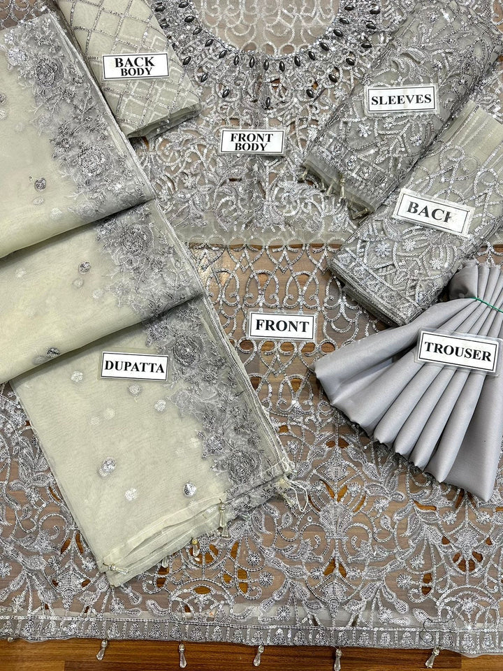 Tawakkal Organza Suit-Aarasta