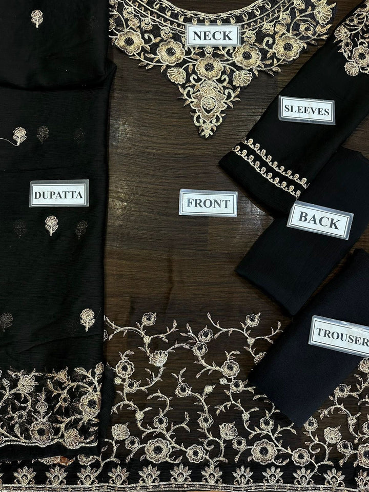 Indian Chiffon Suit-Aarasta